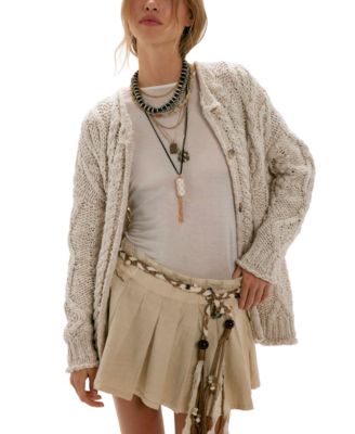 Women's Opal Cable Knit Oversized Cardigan