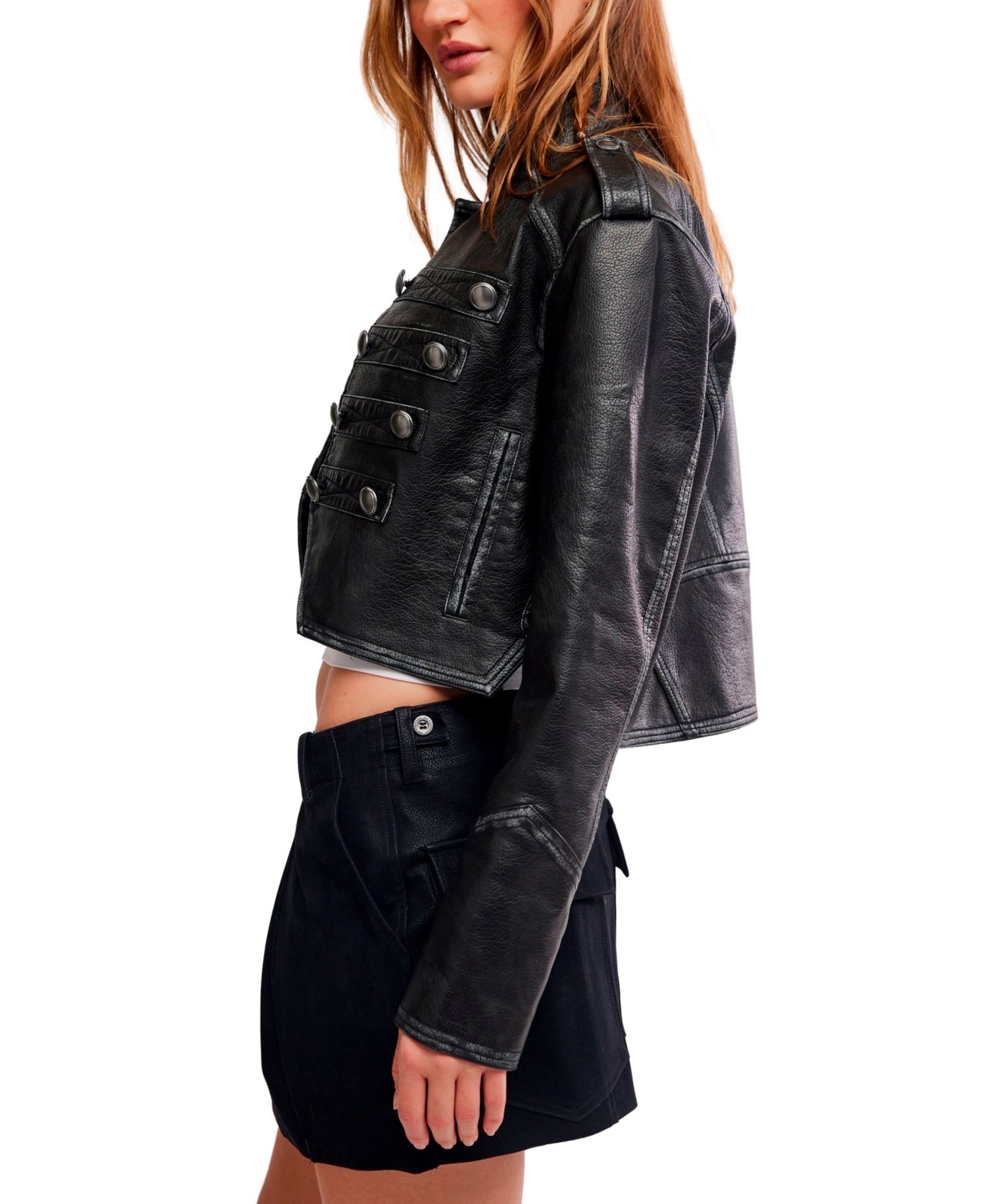 Women's Utility-Inspired A-Line Mini Skirt