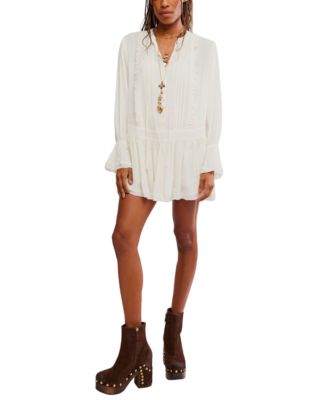 White Bohemian Dress