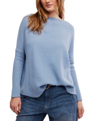 Women's Latte Blues Thermal Long-Sleeve Top