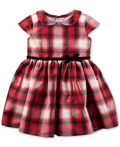 Carter's Plaid Taffeta Dress, Baby Girls (0-24 months)