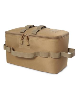 11L Camping Cookware Organizer Tote Bag With Shoulder Strap Molle Panels