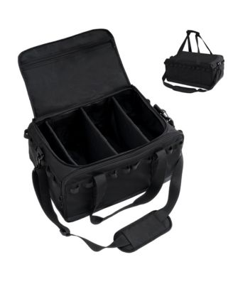 35L Waterproof Duffle Bag Adjustable Compartments Travel Gym Camping Organizer