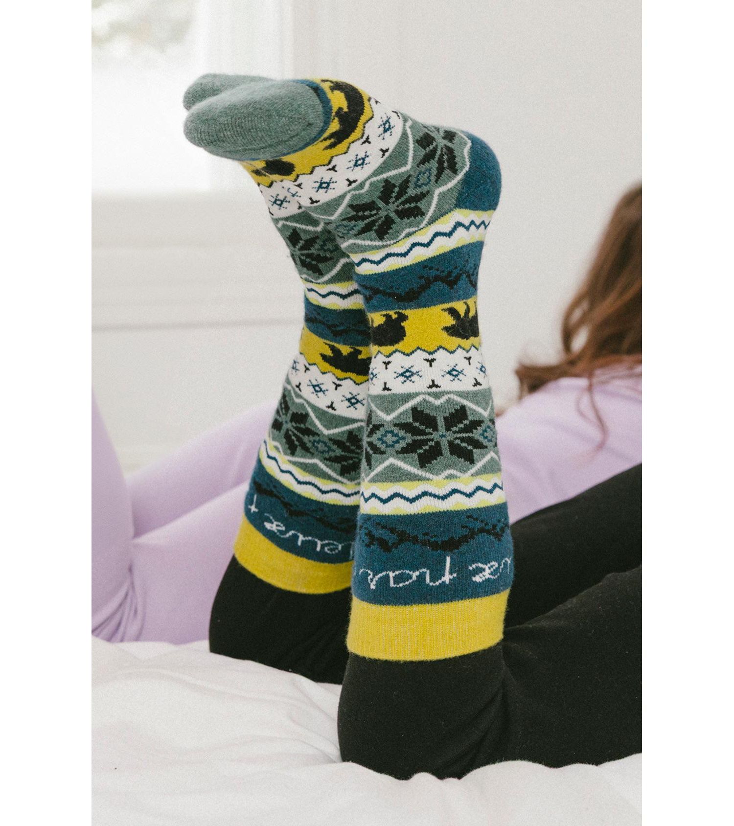 Little and Big Boy Ski Socks