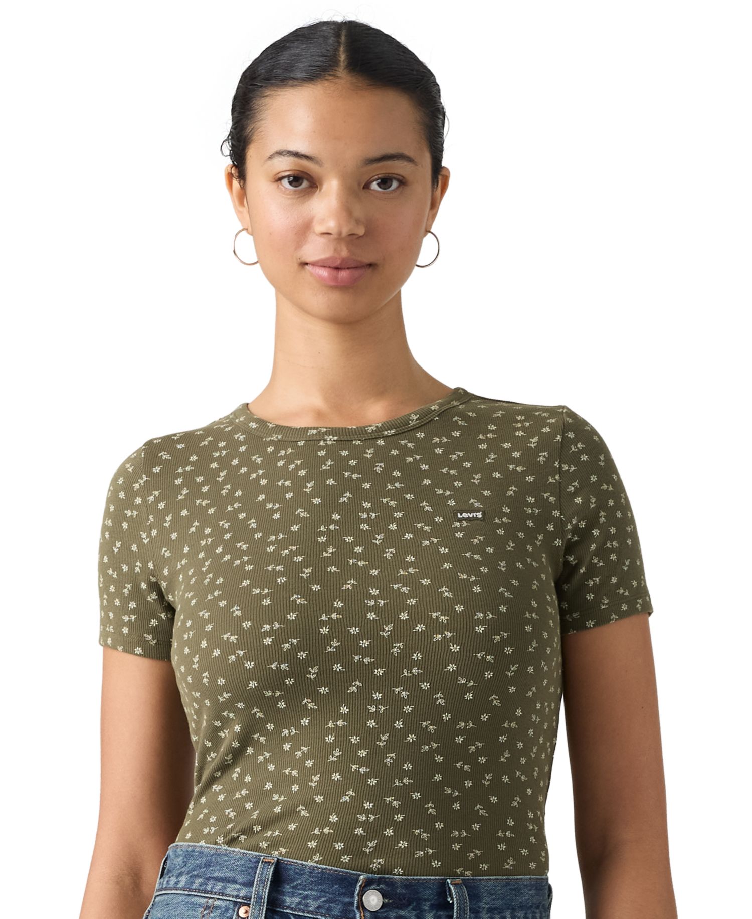 Women's Hayes Slim-Fit Short-Sleeve Crewneck T-Shirt