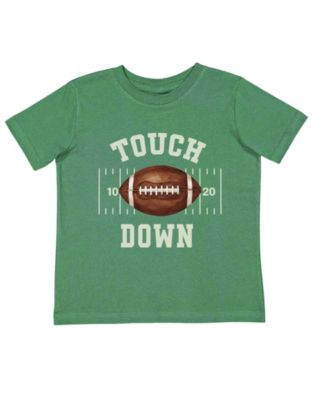 Toddler Boys 2T- 4T Touchdown Short Sleeve T-Shirt
