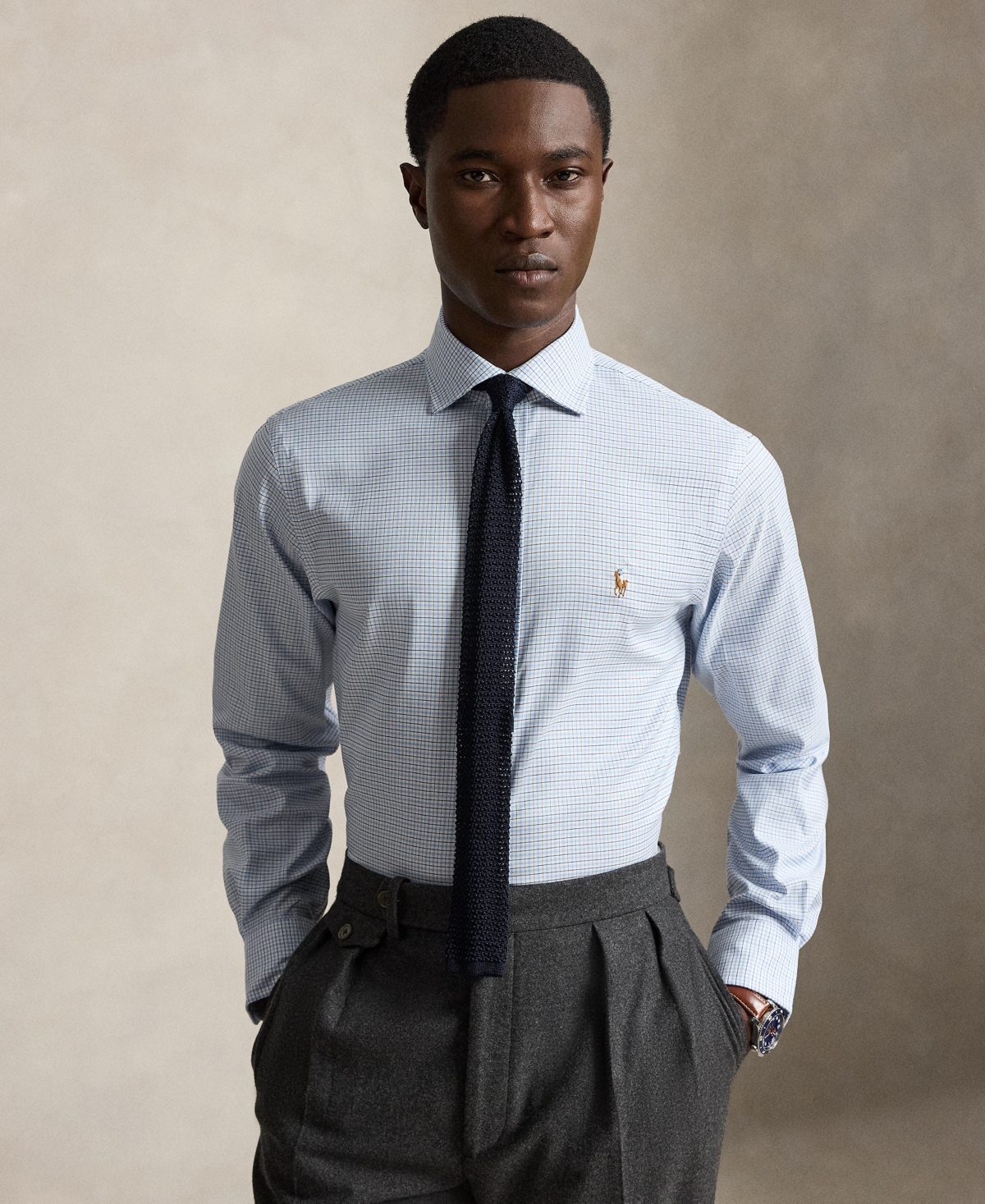 Polo Ralph Lauren Men's Regent Check Oxford Dress Shirt