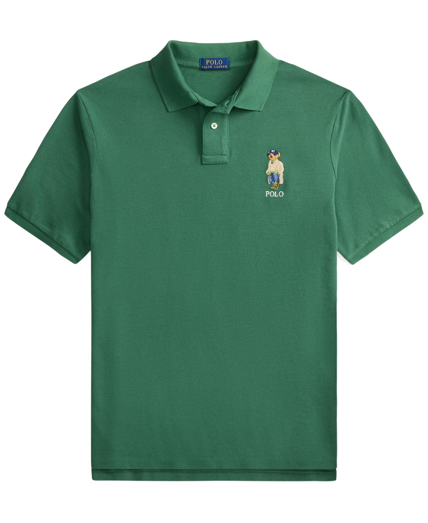 Men's Classic-Fit Polo Bear Mesh Polo Shirt