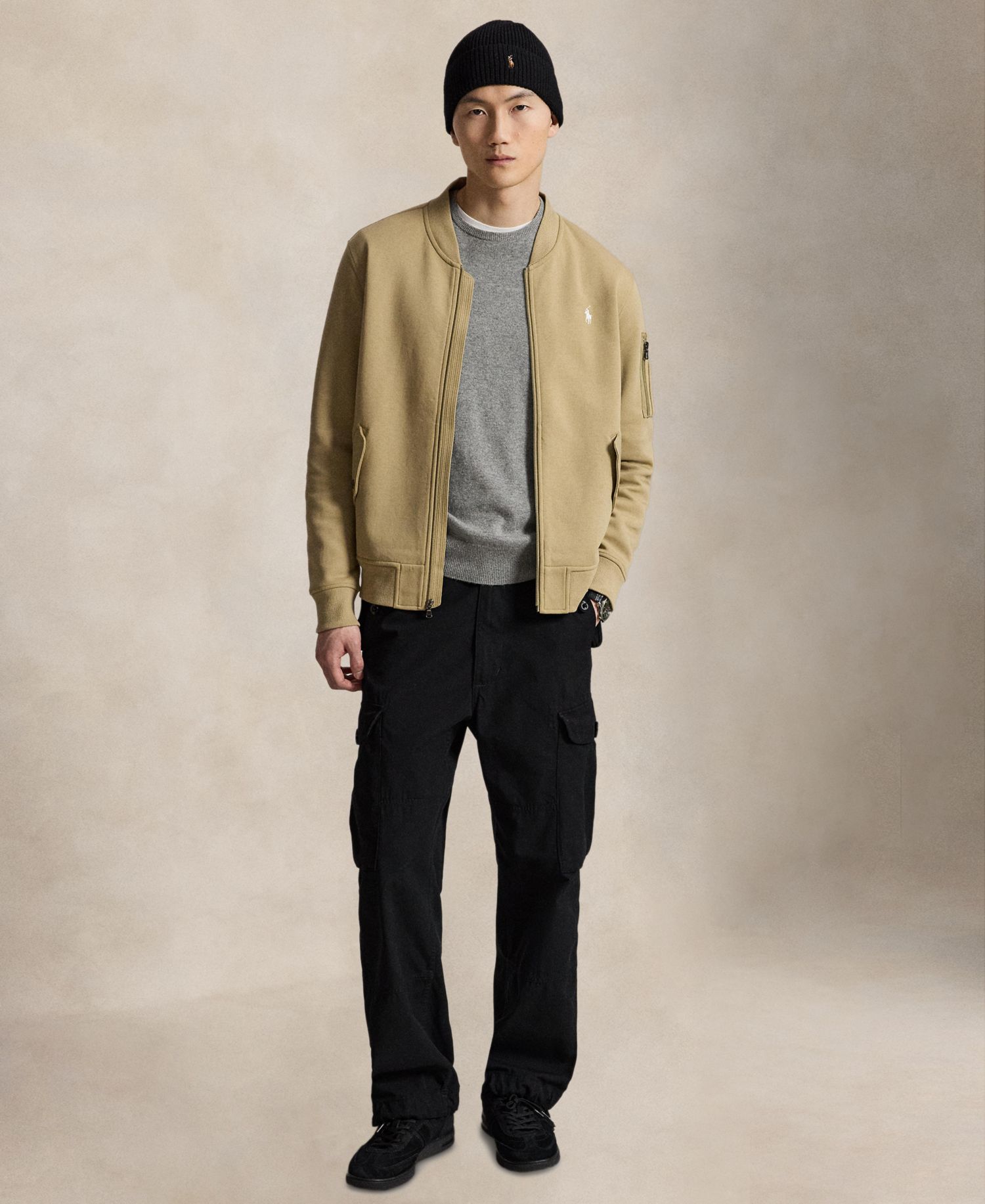 Men's Double-Knit Flight Bomber Jacket