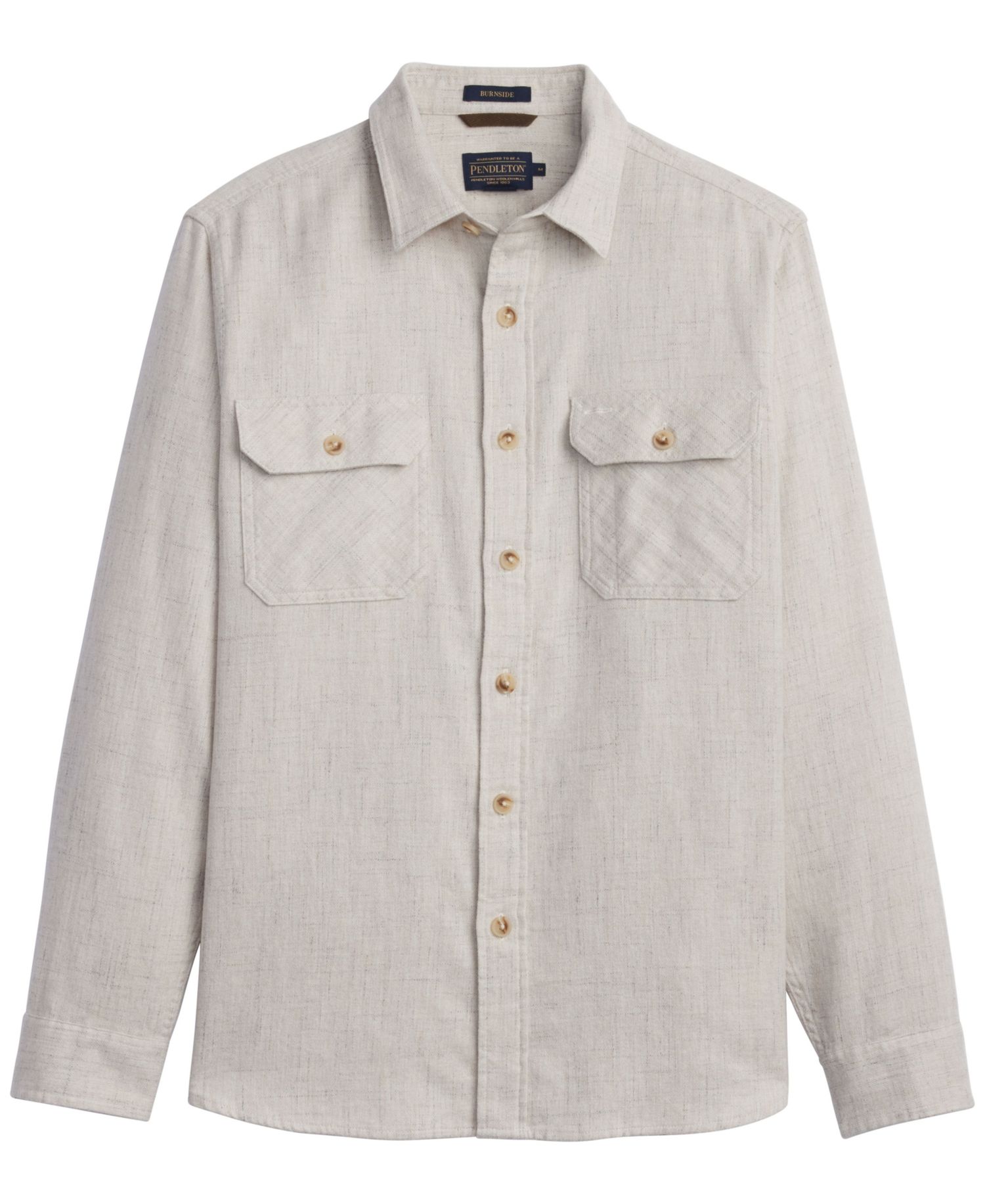 Men's Burnside Flannel Long-Sleeve Shirt