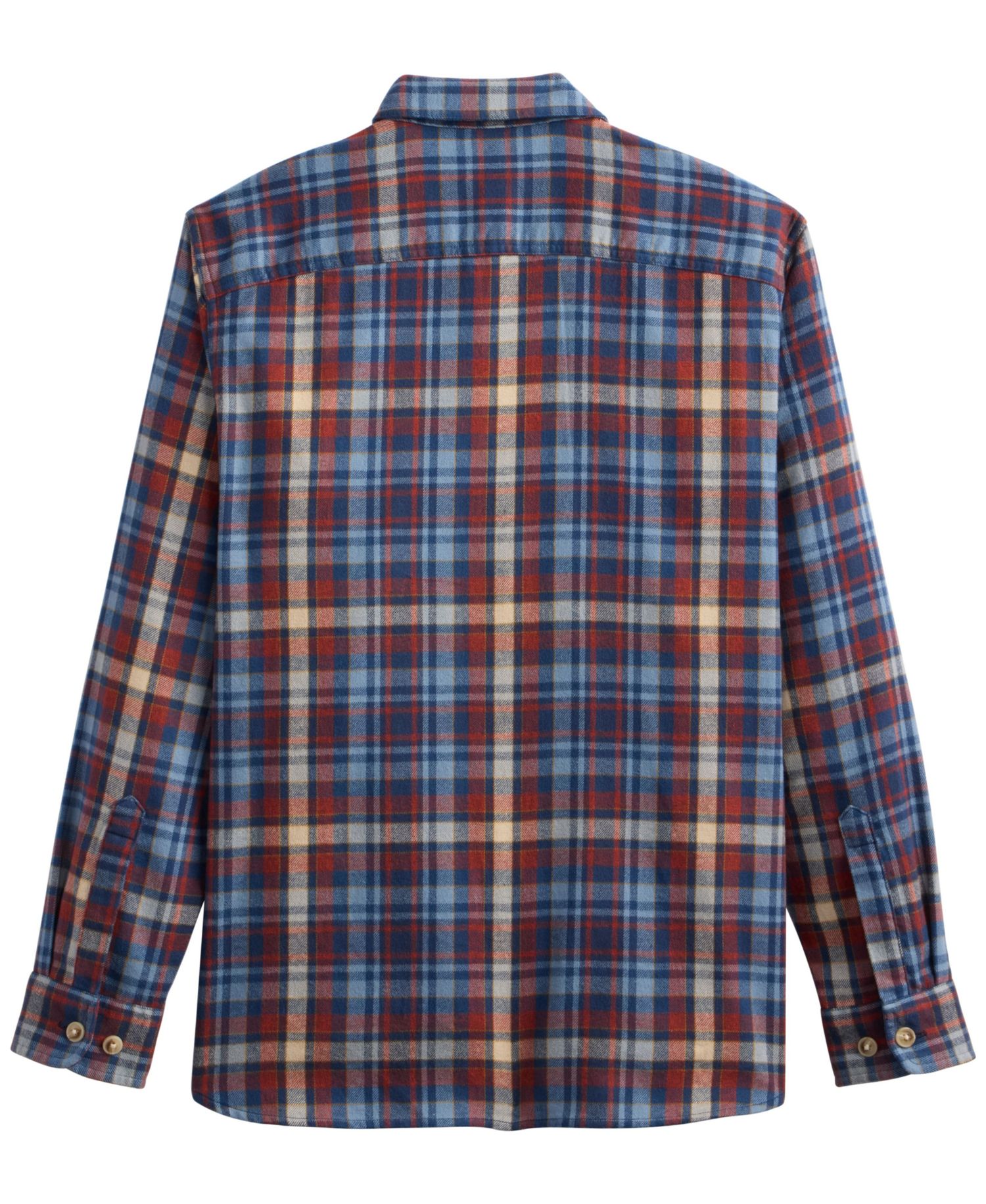 Men's Burnside Flannel Long-Sleeve Shirt