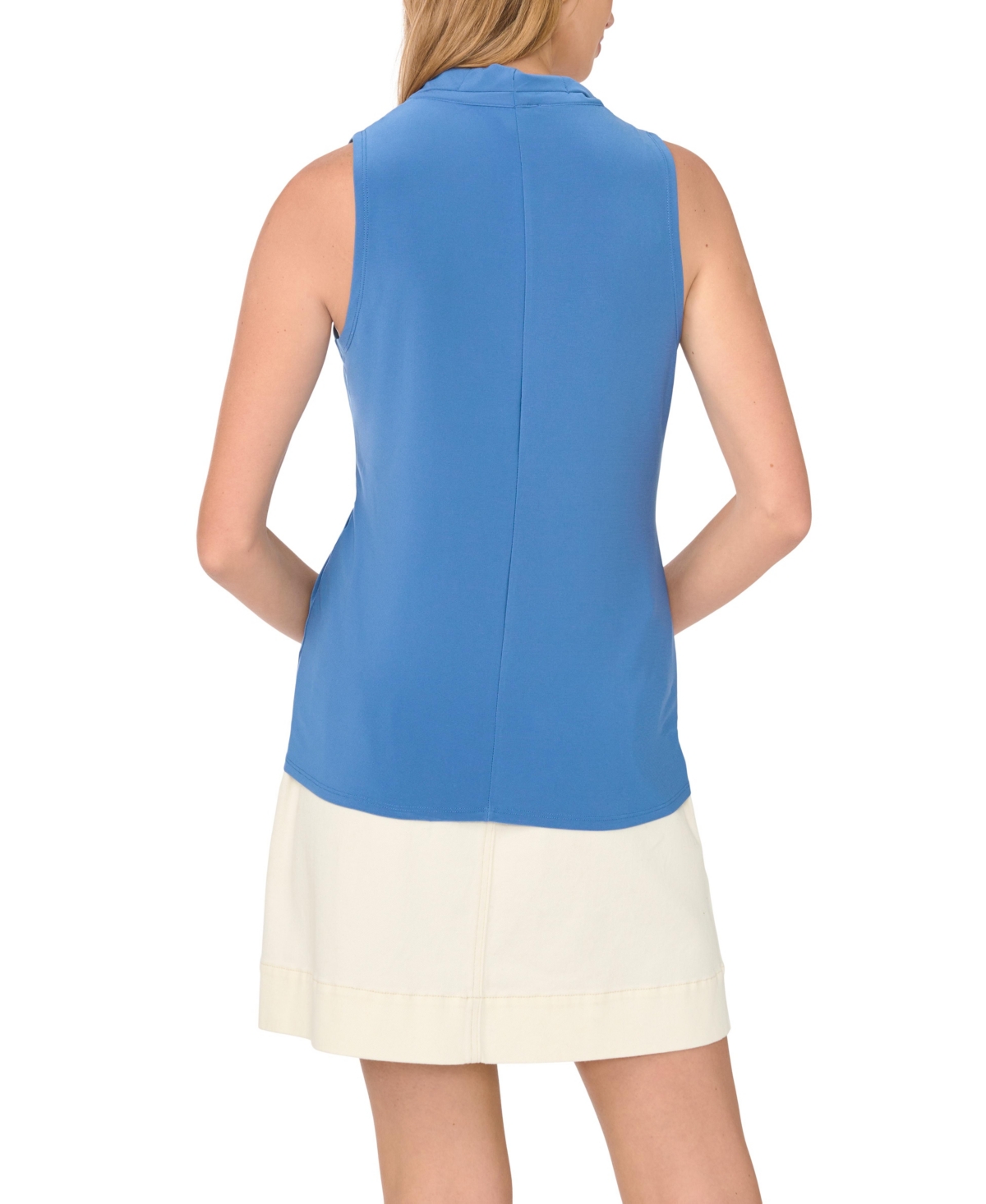 Vince Camuto Women's Crossover Wrap-Front Sleeveless Top