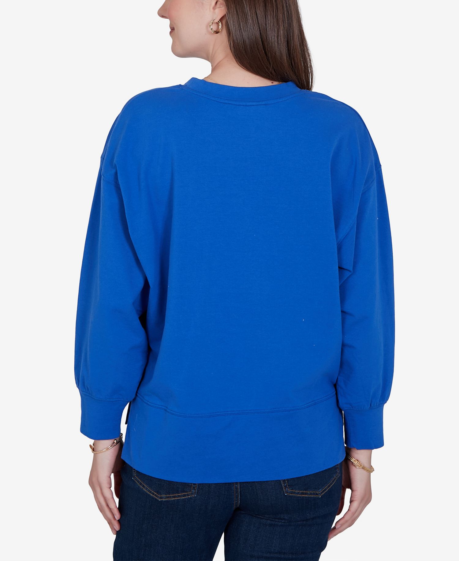 Petite Game Day Graphic Crewneck Sweatshirt