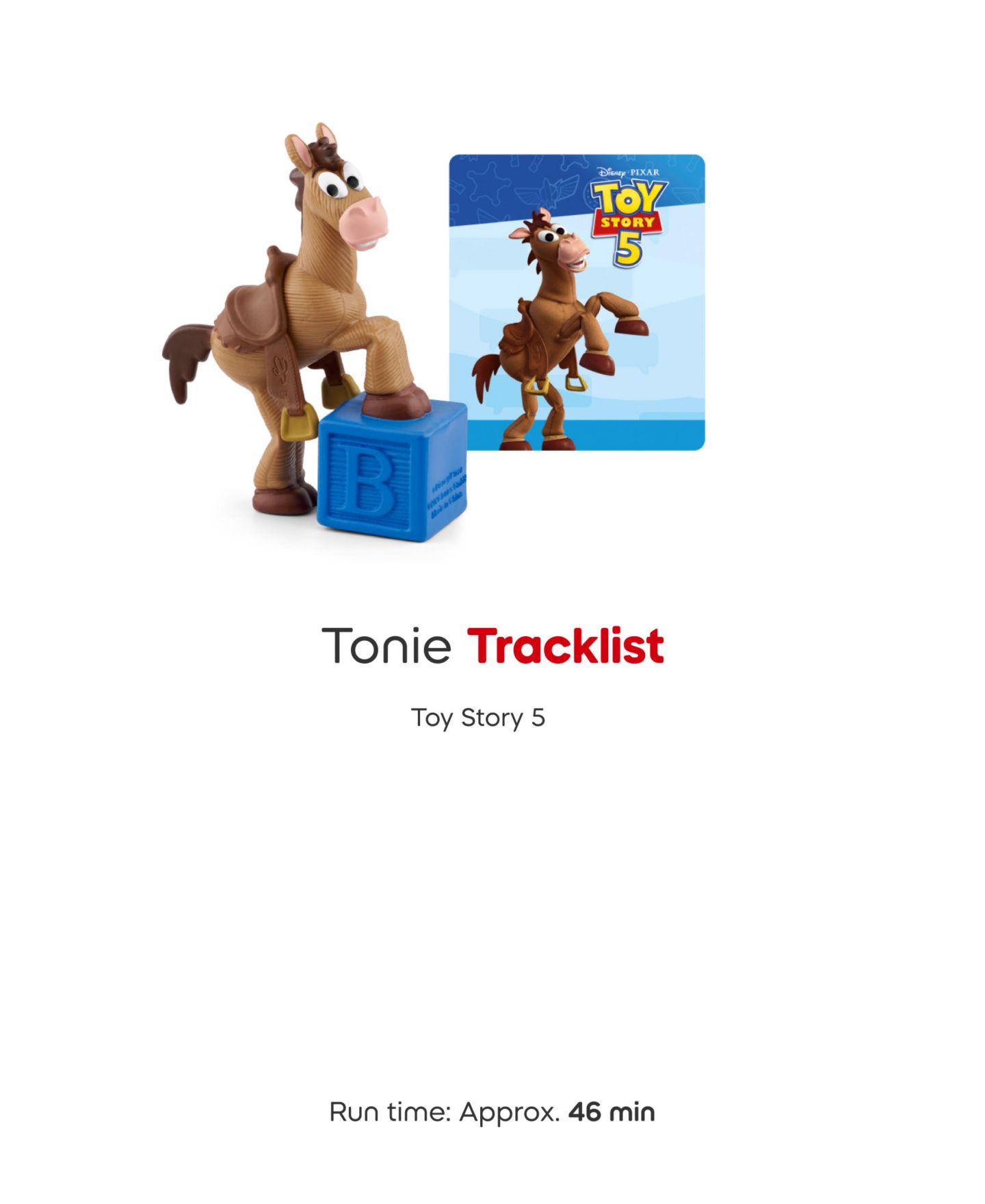 Детская игрушка Tonies Disney Pixar Toy Story 5 Bullseye Tonie — фото 6