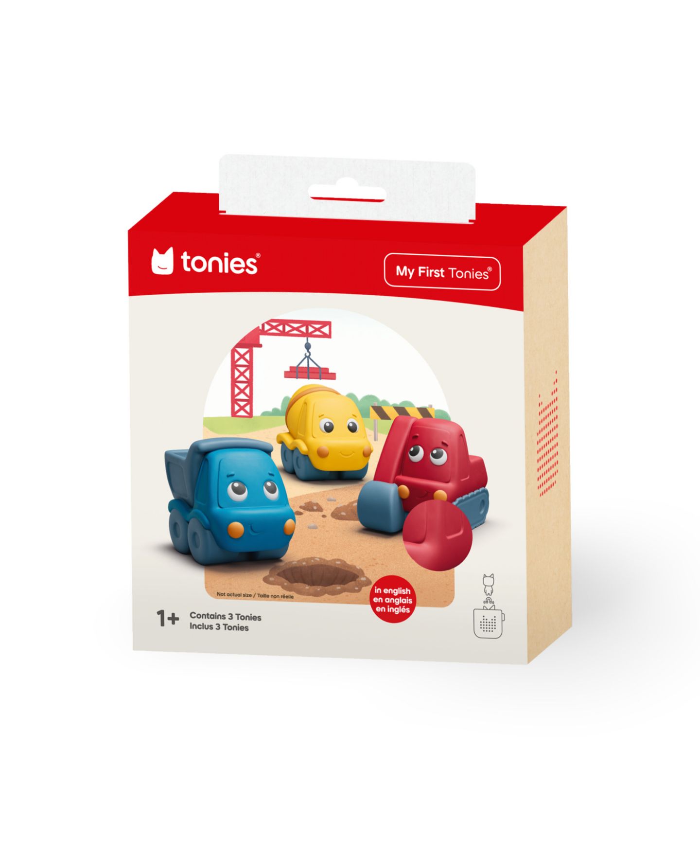 Детские фигурки My First Tonies Construction Set Musical 3-Piece Figurine Set — фото 5