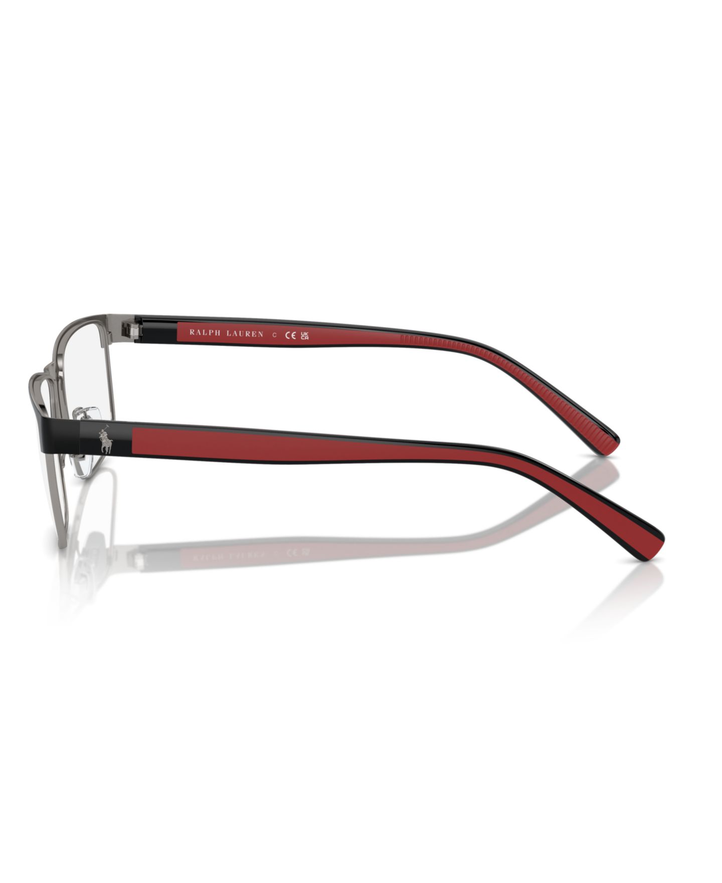Мужские очки Polo Ralph Lauren Eyeglasses, PH1229, цвет: Чёрный / Графитовый — фото 3