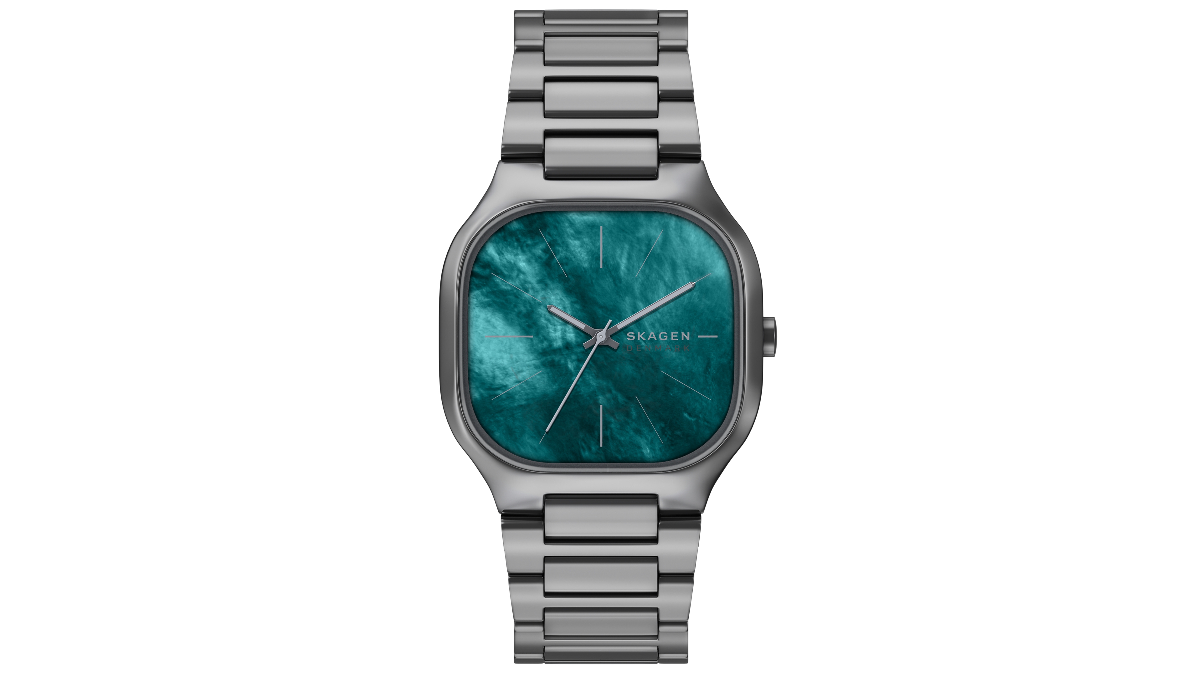 Skagen Men's Mellem Quartz Three-Hand Gunmetal Stainless Steel Watch 40mm