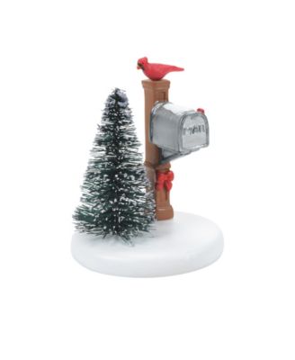 Cardinal Christmas Mailbox