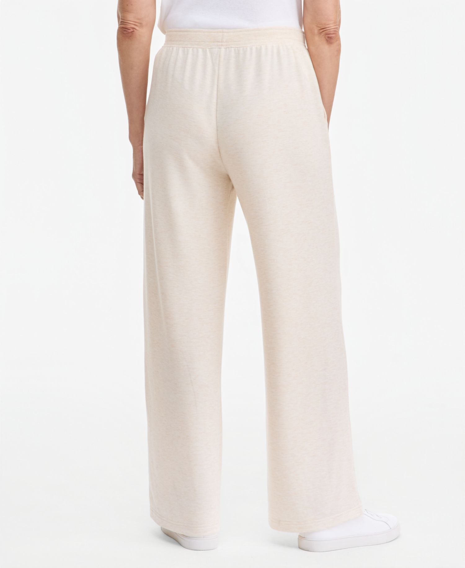 Petite LuxLounge Wide Leg Elastic Waist Pants