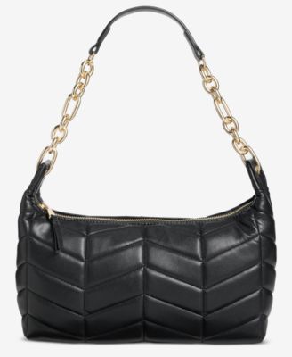 Ckianna Solid Quilted Shoulder Bag