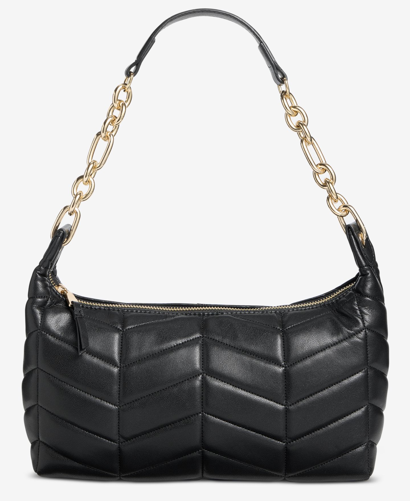 Женская сумка I.N.C. International Concepts Ckianna Solid Quilted Shoulder, цвет: Чёрный — фото 1