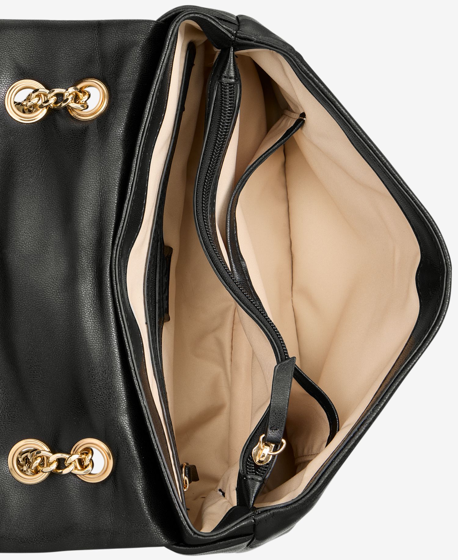 Soft Ajae Solid Quilted Shoulder Bag
