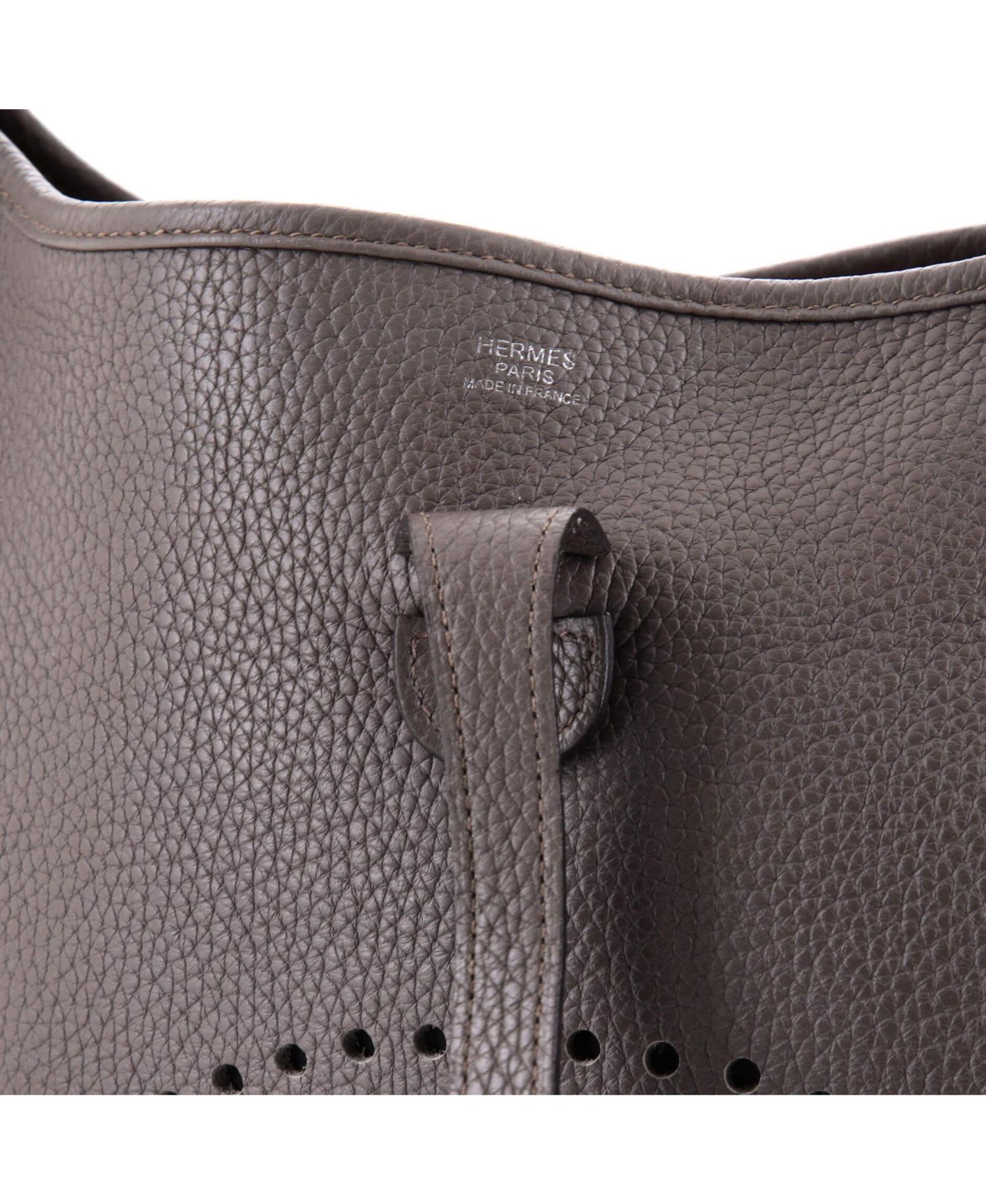 Pre-Owned Hermes PM Evelyne Bag Gen III Clemence