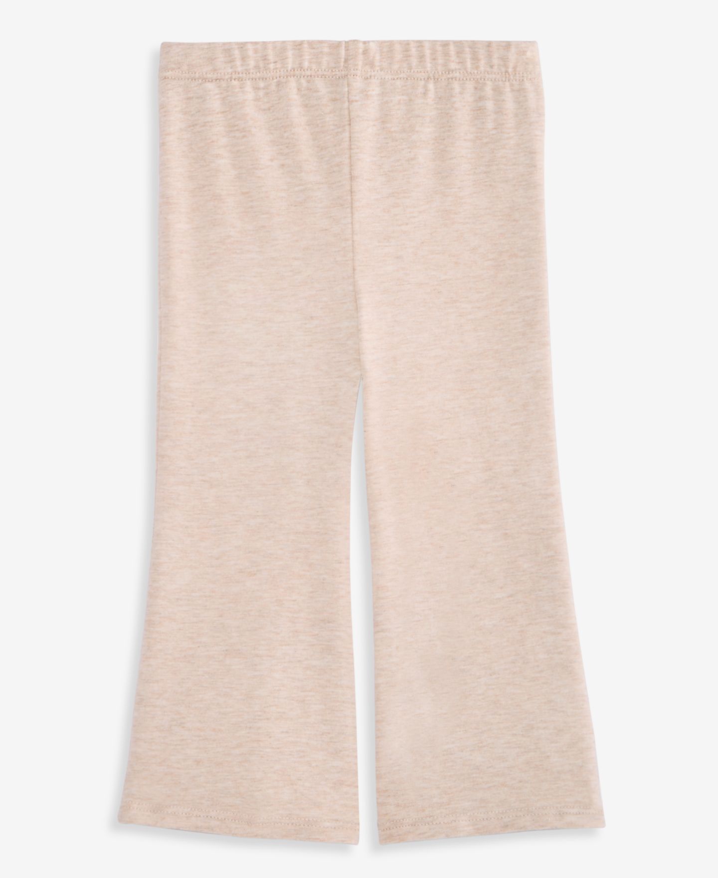 Леггинсы First Impressions Mix & Match Heathered Flare Leggings для девочек-малышей, цвет: Овсяный меланжевый — фото 2