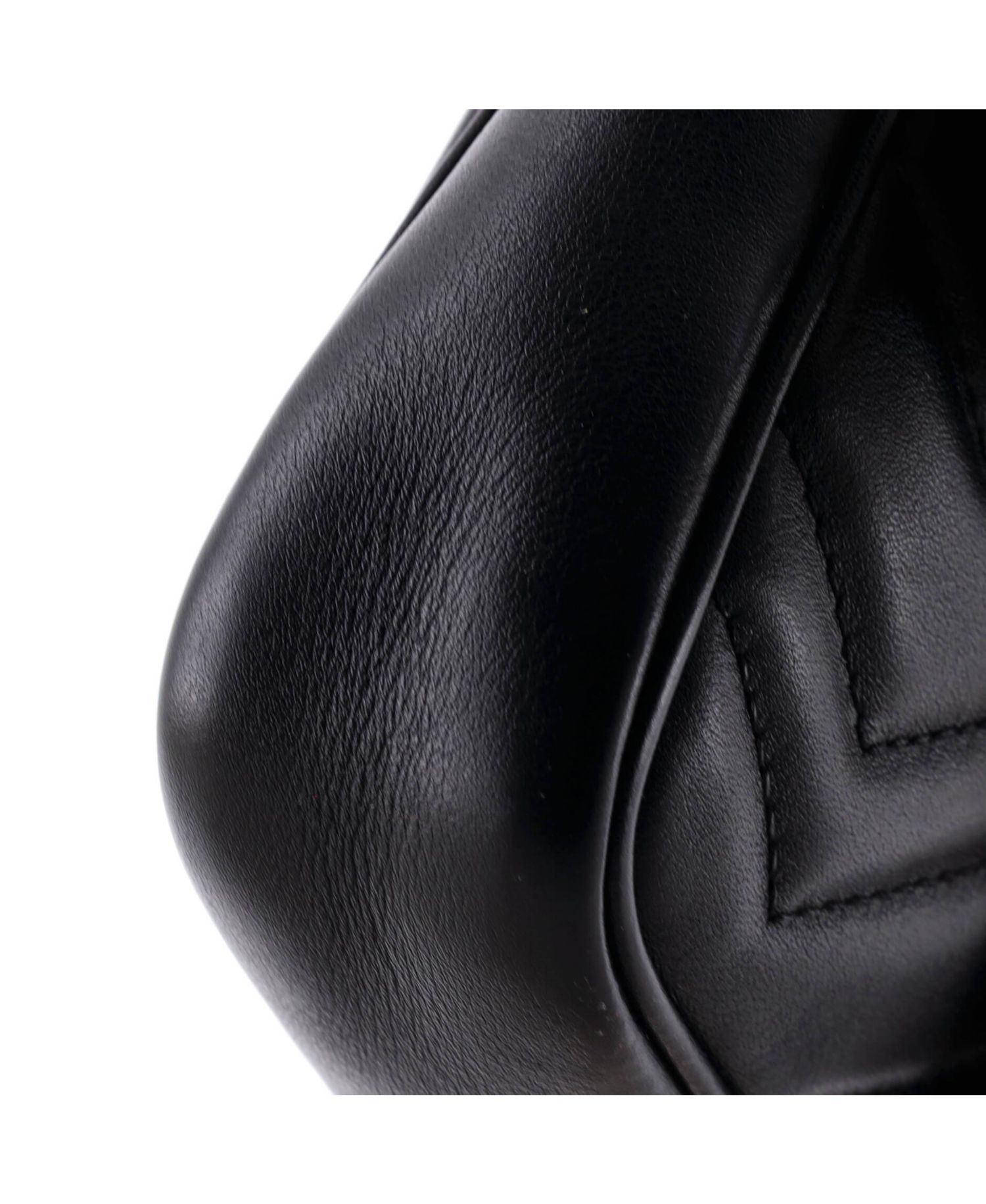 Super Mini GG Marmont Flap Bag Matelasse Leather