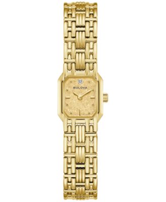 Women's Goddess of Time Sophia Gold-Tone Stainless Steel Bracelet Watch 16mm