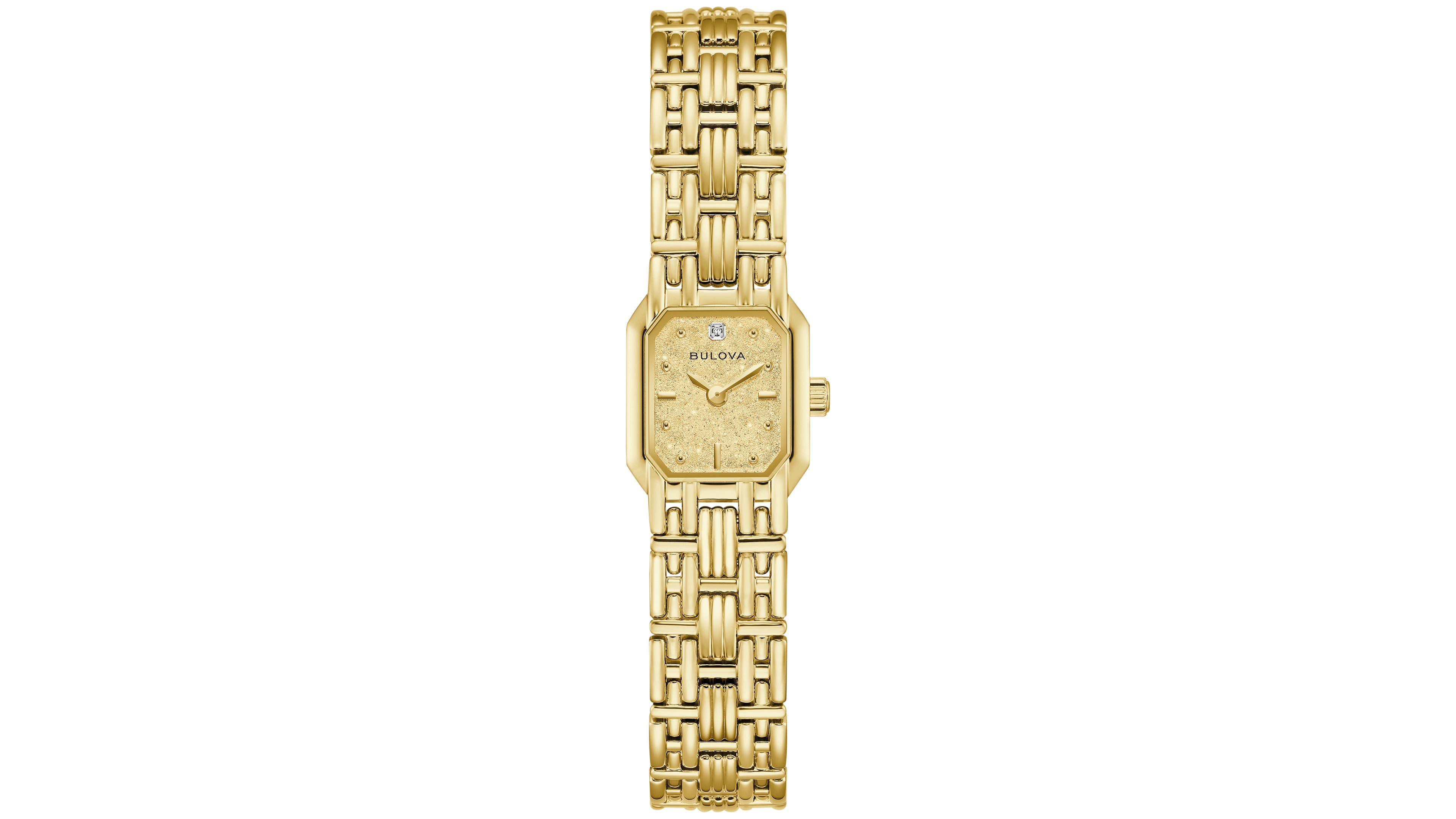 Bulova Women's Goddess of Time Sophia Gold-Tone Stainless Steel Bracelet Watch 16mm