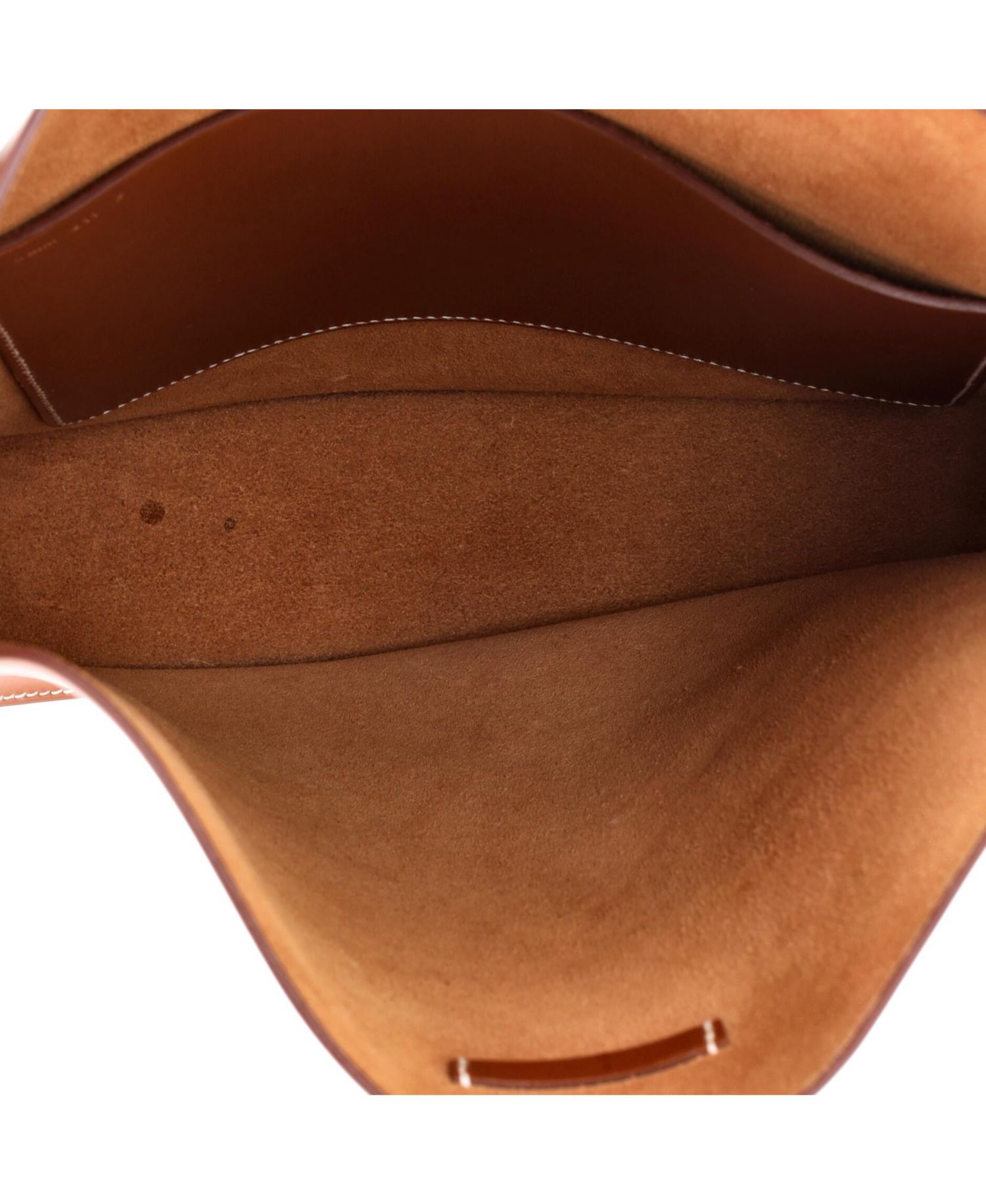 Pre-Owned Hermes 29 Evelyne Sellier Bag Vache Hunter