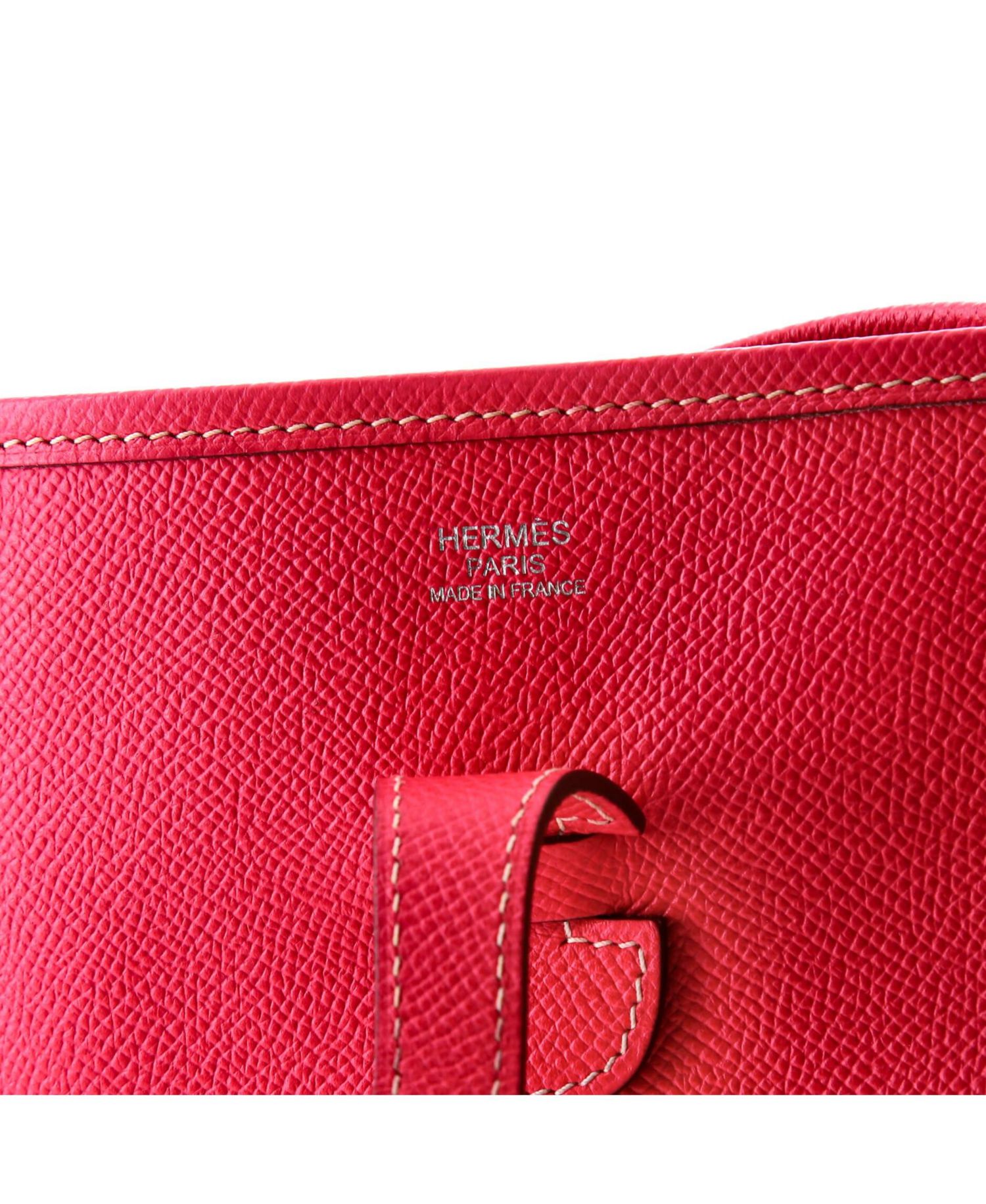 Pre-Owned Hermes PM Evelyne Bag Gen III Epsom