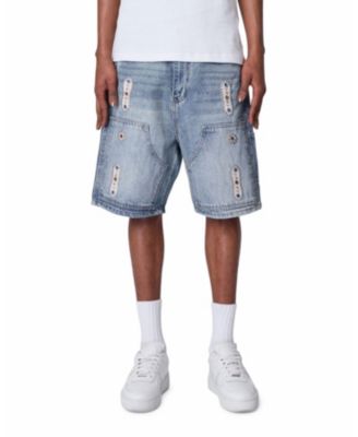 Men's Double Western Jewel Denim Shorts