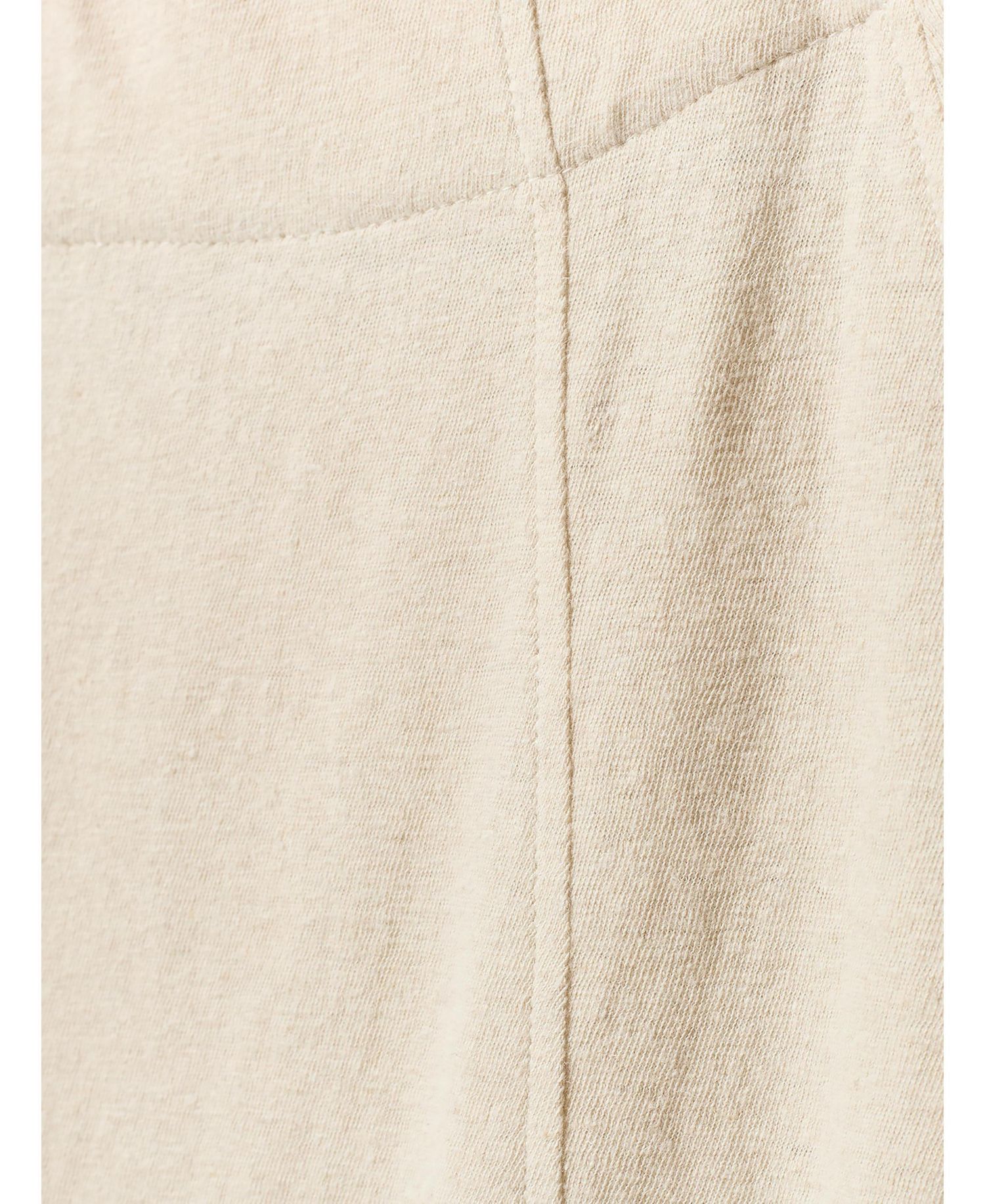 Women's Linen Blend Short Sleeve Swing Top