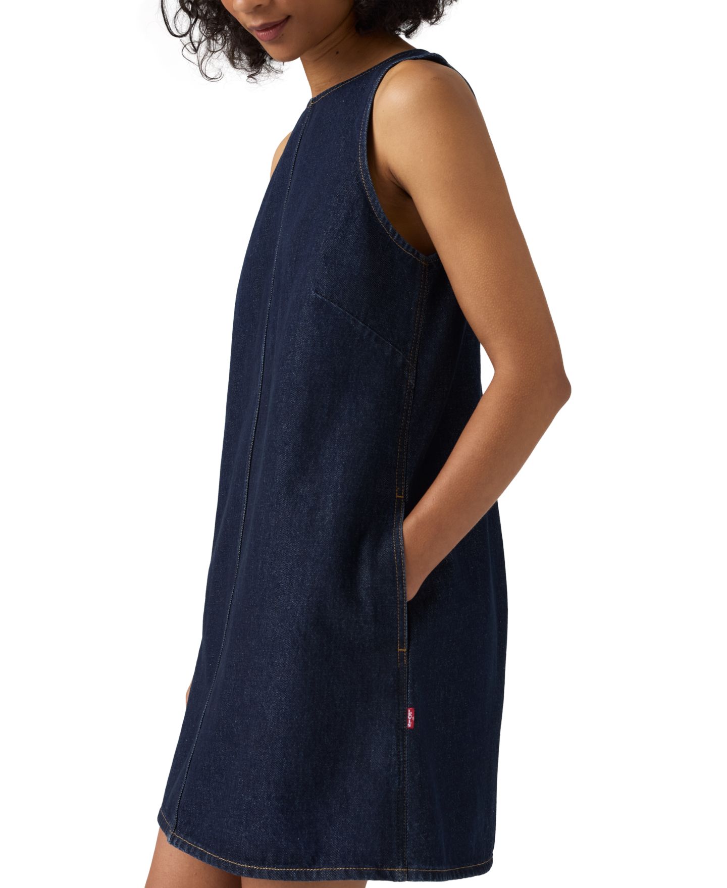 Женское платье Levi's Premium Shift Sleeveless Dress, цвет: Shaded Vie — фото 3