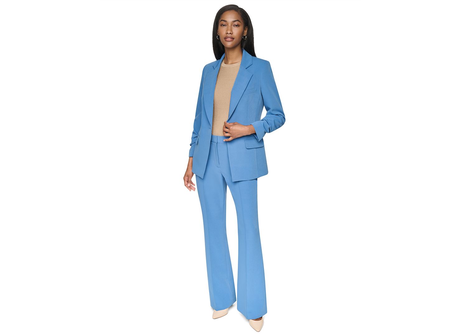Women's Tech Tailoring 1-Button 3/4-Sleeve Blazer