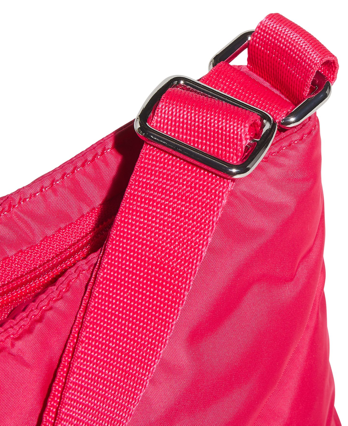 Женская сумка adidas Quilted Crossbody, цвет: Яркий розовый — фото 2