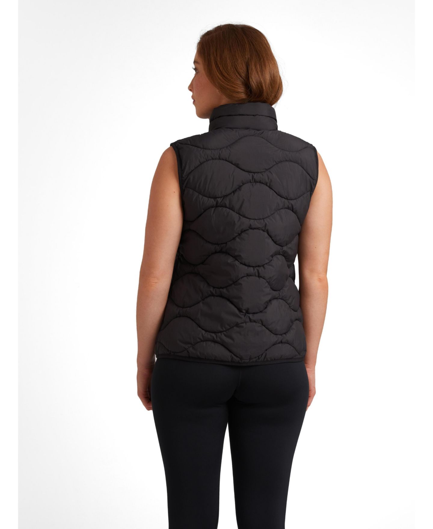 Женская куртка JACK1T High Neck Gilet, цвет: Чёрный — фото 3