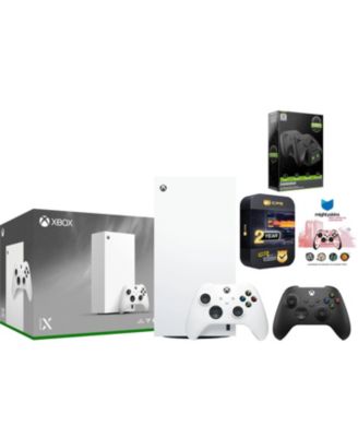 Xbox Series X 1TB Digital Console with Extra Controller, Charge Dock, MightySkins Code and 2 Year Warranty