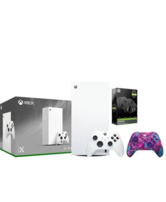 Xbox Series X 1TB Digital Console with Extra Controller and Charge Dock Bundle - Heart Breaker
