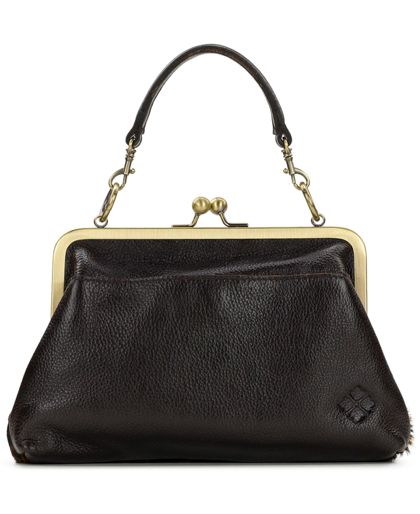 Женская сумка Patricia Nash Vione Small Leopard Frame Crossbody, цвет: Леопардовый — фото 2