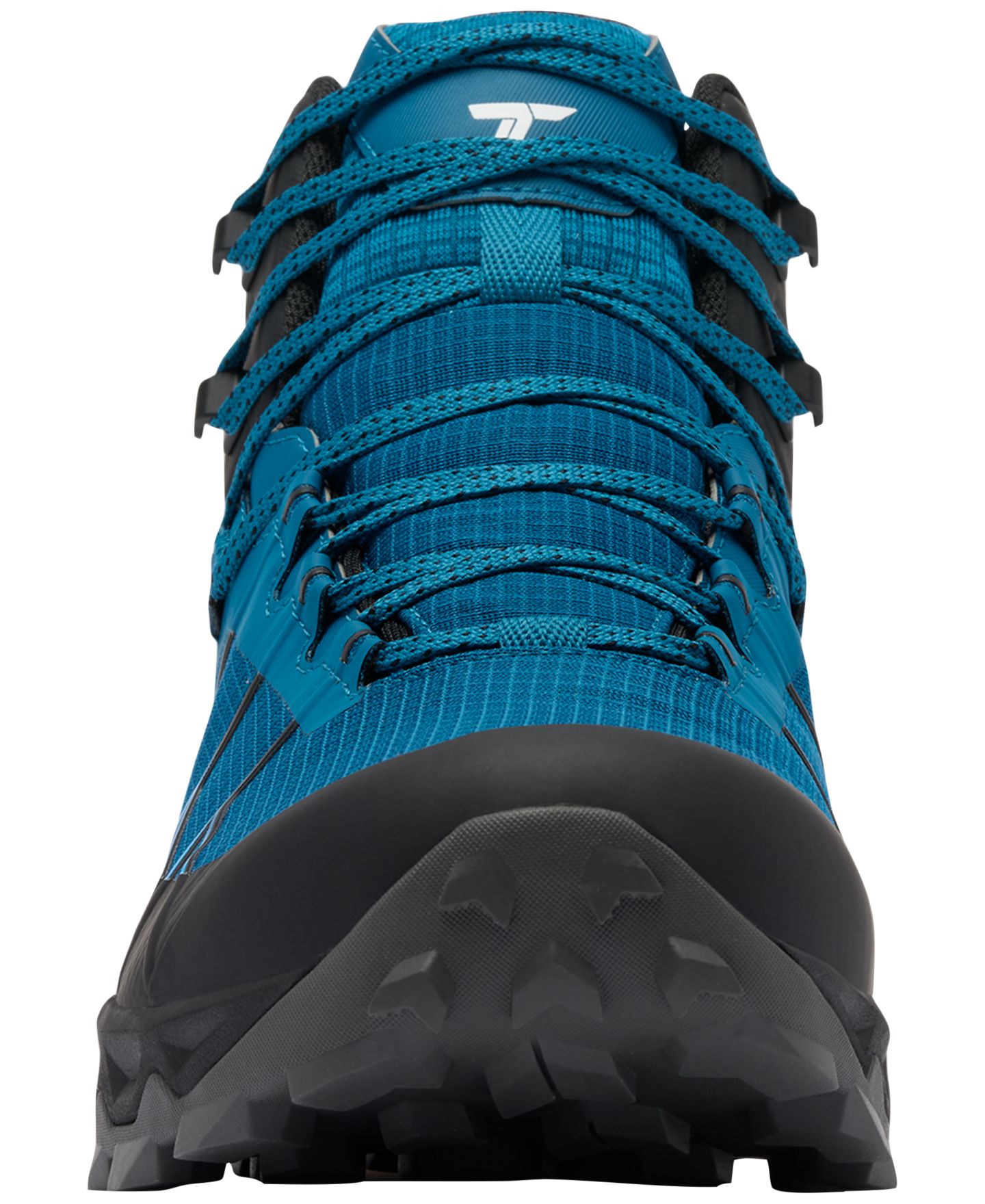 Мужские водонепроницаемые трекинговые ботинки Columbia Peakfreak Titanium OutDry Mid, цвет: Синий — фото 6
