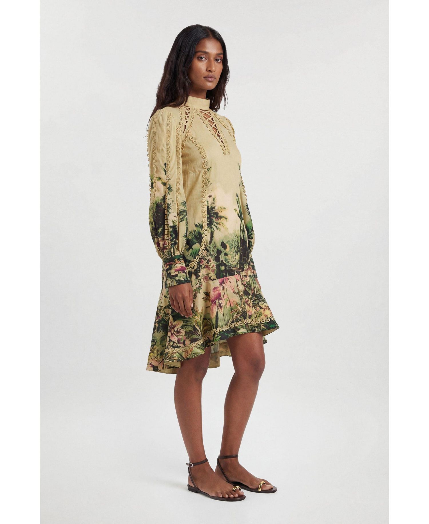 Women's Botanical Mini Dress