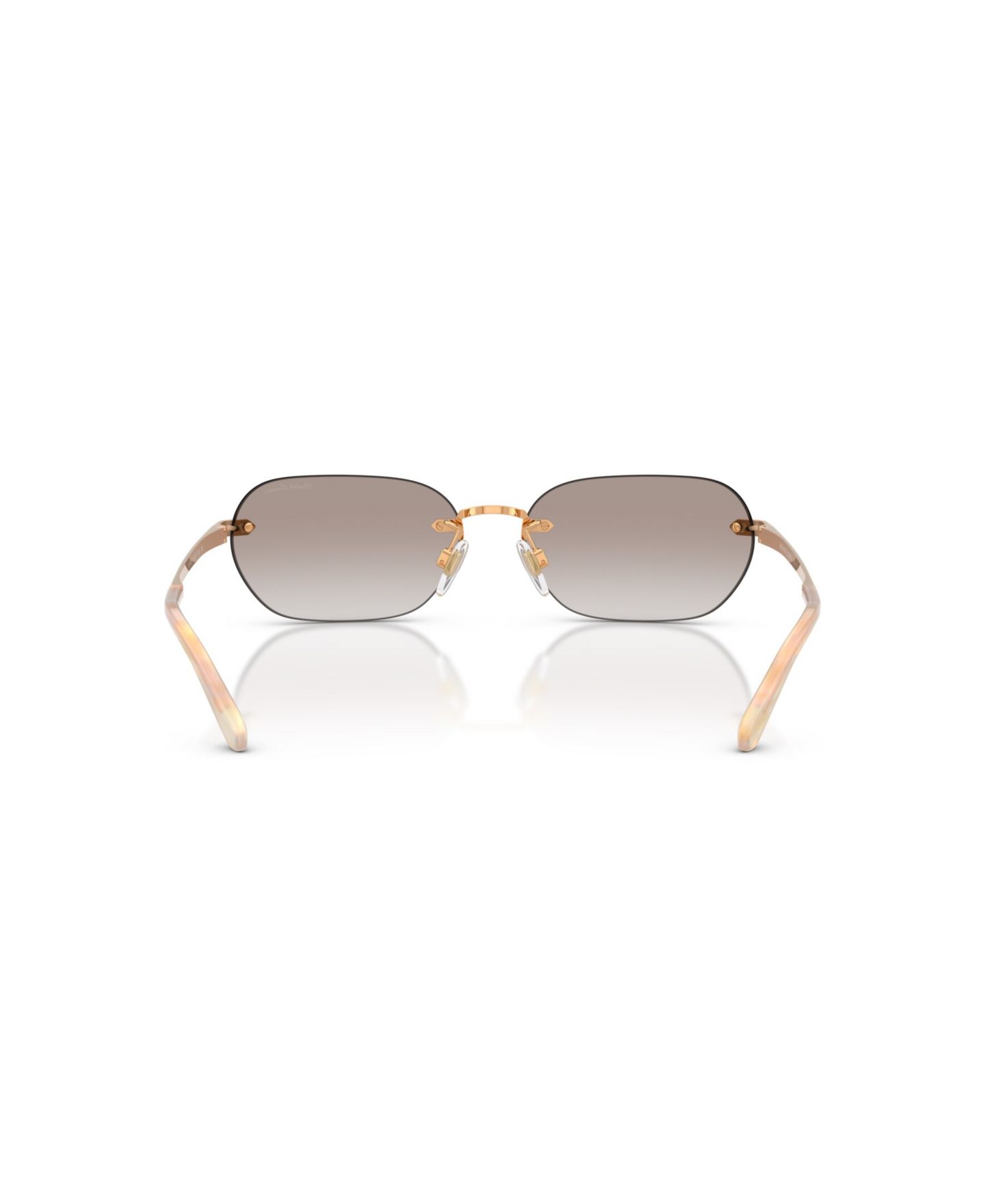 Женские солнцезащитные очки Ralph Lauren Sunglasses, RL7089, цвет: Состаренный золотой — фото 4