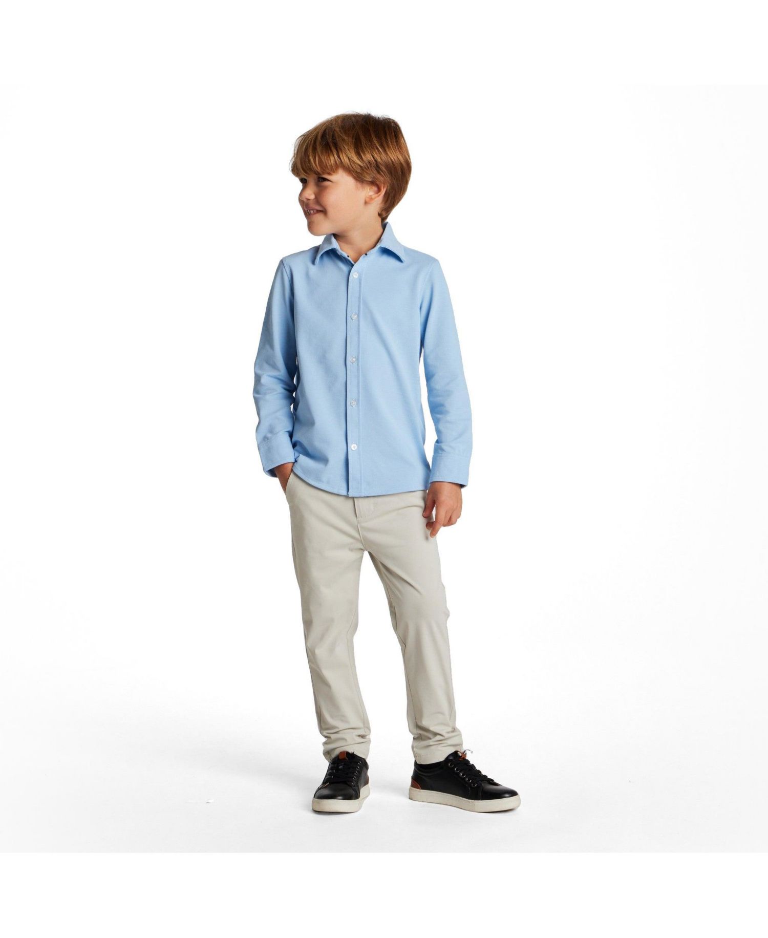 Big Boys Andy and Evan Knit-Tech Shirt