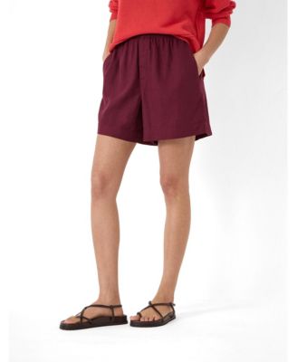 Women's Luce Linen Blend Pull On Shorts
