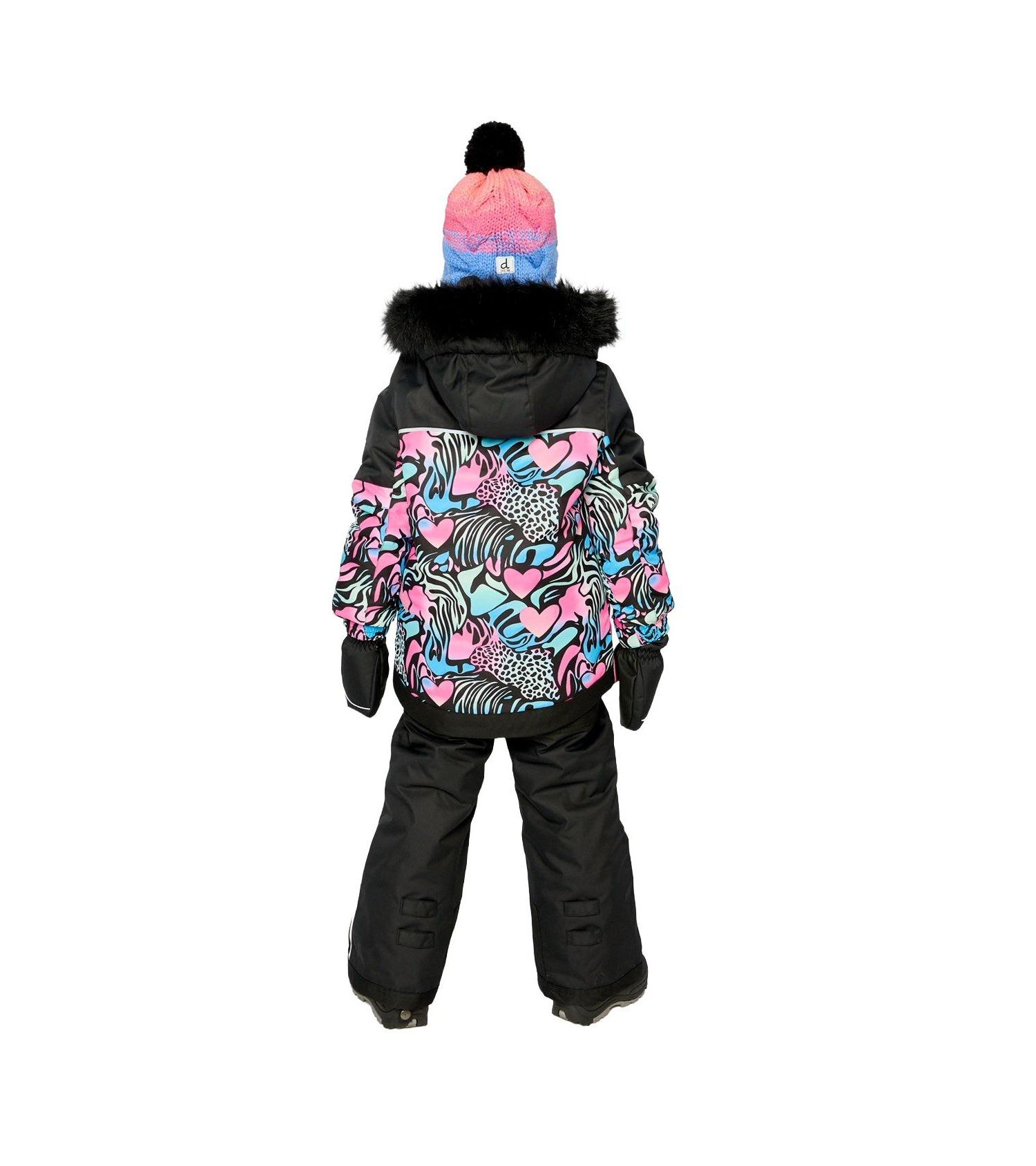 Little and Big Girl's (6-14) Two Piece Play Snowsuit