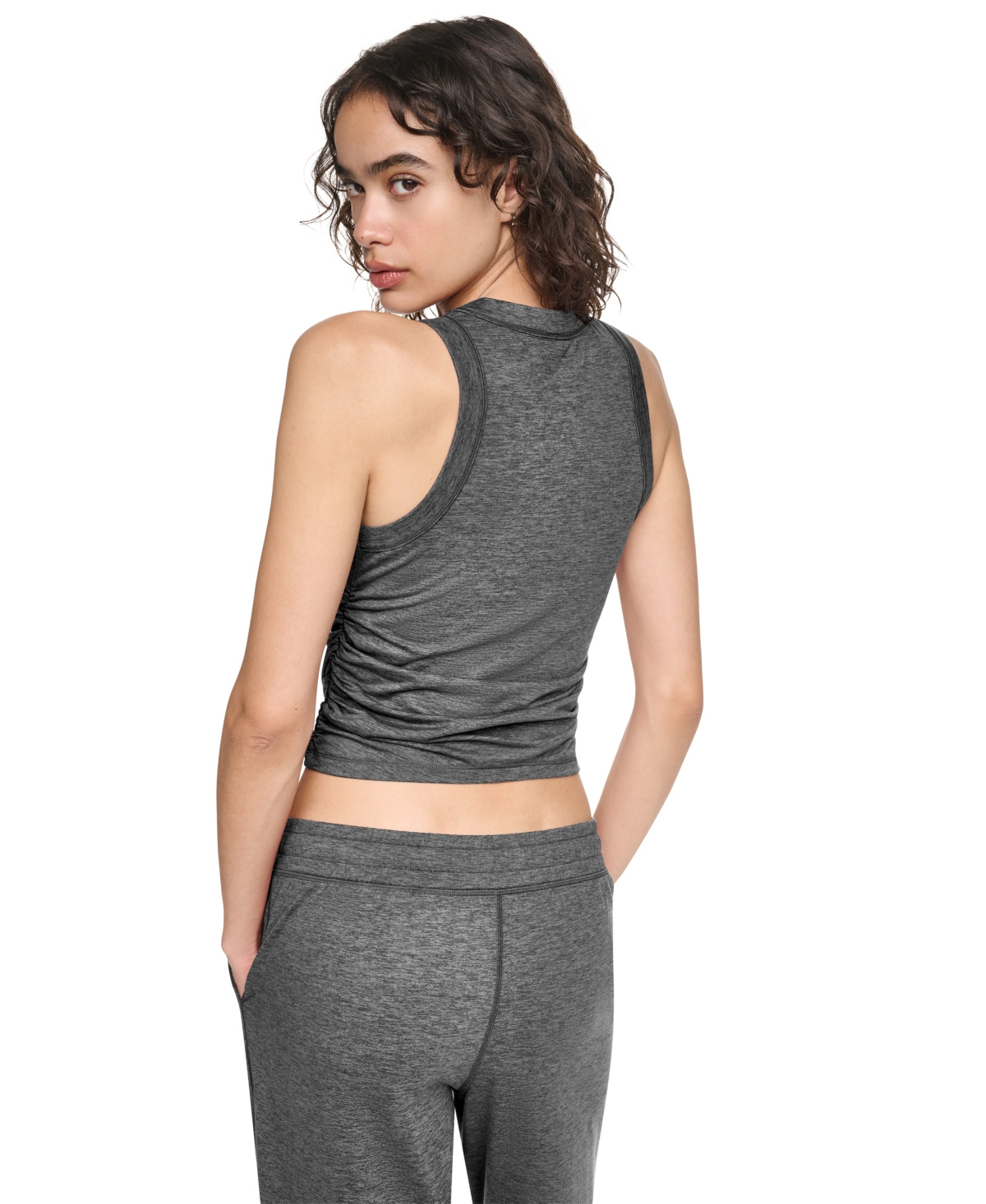 Dkny Sport Women's Spacedye Crewneck Tank Top