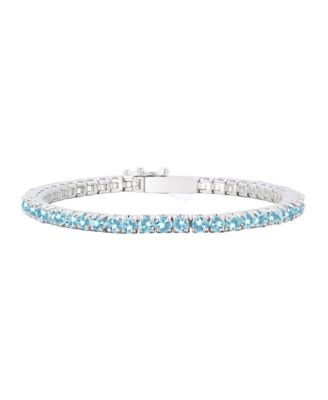 White Topaz Tennis Bracelet (12-1/2 ct. t.w.) in Sterling Silver